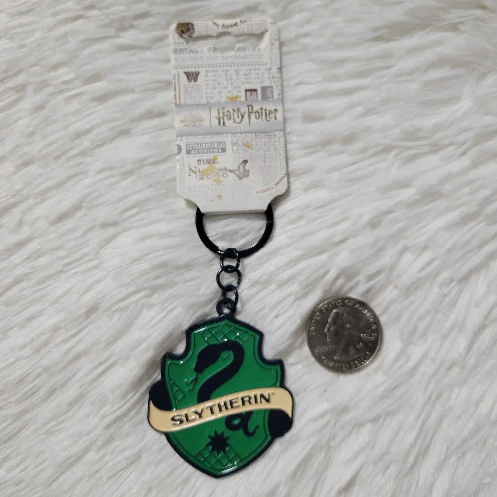 Bioworld Harry Potter Slytherin Keychain